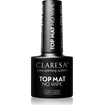 Claresa UV/LED Top Mat No Wipe żelowy lakier nawierzchniowy nadający matowy wygląd 5 g