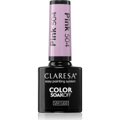 Claresa SoakOff UV/LED Color Balloon Journey lakier hybrydowy do paznokci odcień Pink 504 5 g