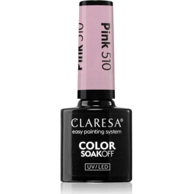 Claresa SoakOff UV/LED Color Fun Fair lakier hybrydowy do paznokci odcień Pink 510 5 g