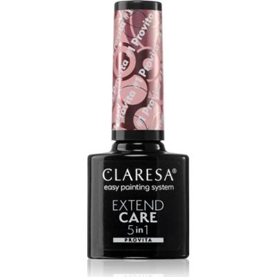 Claresa Extend Care 5 in 1 Provita baza do paznokci hybrydowych o działaniu regenerującym odcień #1 5 g