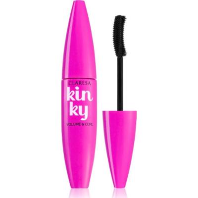 Claresa Kinky tusz podkręcający i zwiększający objętość rzęs odcień 01 Deep Black 10 g