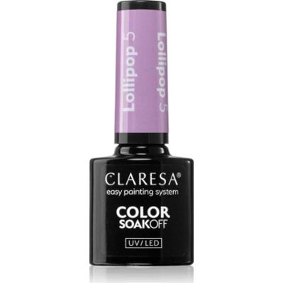 Claresa SoakOff UV/LED Color Lollipop lakier hybrydowy do paznokci odcień 5 g