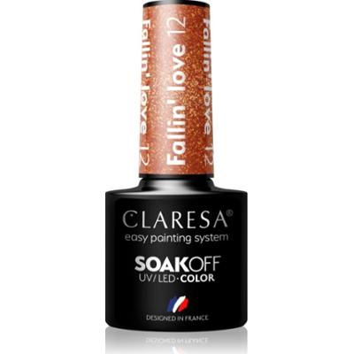 Claresa SoakOff UV/LED Color Fallin' Love lakier hybrydowy do paznokci odcień 12 5 g
