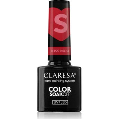 Claresa SoakOff UV/LED Color Kiss Me lakier hybrydowy do paznokci odcień 4 5 g