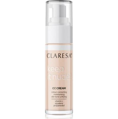 Claresa Keep It Nude podkład nawilżający do ujednolicenia kolorytu skóry odcień 101 Light 33 g