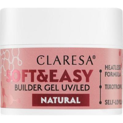 Claresa Soft&Easy Builder Gel żel podkładowy do paznokci odcień Natural 12 g