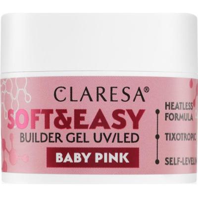 Claresa Soft&Easy Builder Gel żel podkładowy do paznokci odcień Baby Pink 12 g