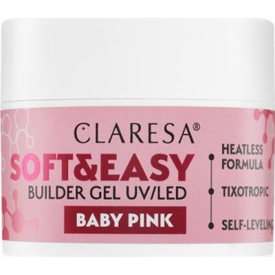 Claresa Soft&Easy Builder Gel żel podkładowy do paznokci odcień Baby Pink 45 g