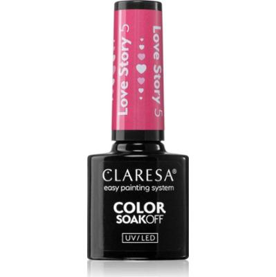 Claresa SoakOff UV/LED Color Love Story lakier hybrydowy do paznokci odcień 5 5 g