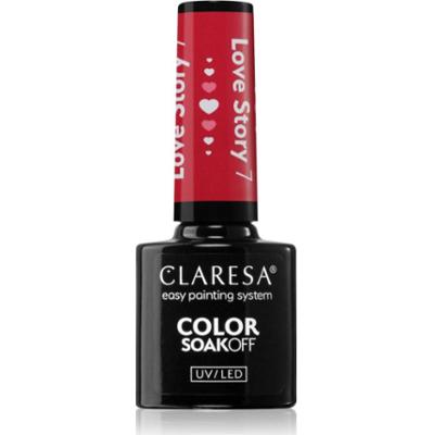 Claresa SoakOff UV/LED Color Love Story lakier hybrydowy do paznokci odcień 7 5 g
