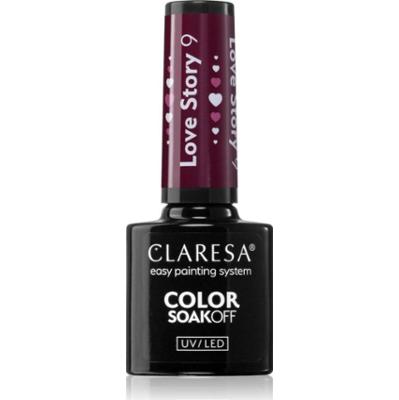 Claresa SoakOff UV/LED Color Love Story lakier hybrydowy do paznokci odcień 9 5 g