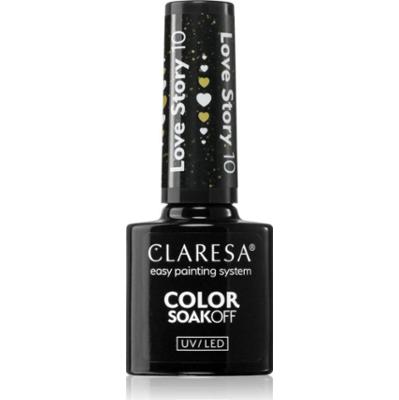 Claresa SoakOff UV/LED Color Love Story lakier hybrydowy do paznokci odcień 10 5 g