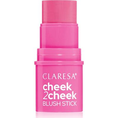 Claresa Cheek 2 Cheek róż do policzków w kremie w sztyfcie odcień 01 Candy Pink 6 g