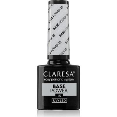 Claresa UV/LED Base Power baza do paznokci hybrydowych odcień 15 5 g