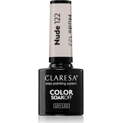 Claresa SoakOff UV/LED Color Nude lakier hybrydowy do paznokci odcień 122 5 g