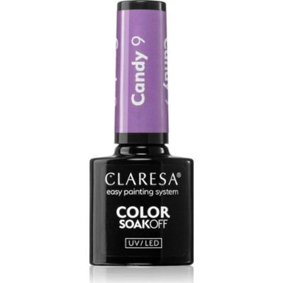Claresa SoakOff UV/LED Color Candy lakier hybrydowy do paznokci odcień 9 5 g