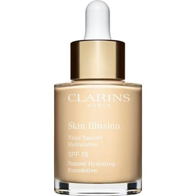 Clarins Skin Illusion Natural Hydrating Foundation rozświetlający podkład nawilżający SPF 15 odcień 100.5W Cream 30 ml