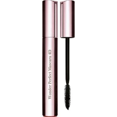 Clarins Wonder Perfect Mascara 4D pogrubiający i wydłużający tusz do rzęs odcień 01 Perfect Black 8 ml