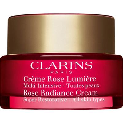 Clarins Rose Radiance Cream Super Restorative odnawiający krem na dzień przeciw zmarszczkom 50 ml