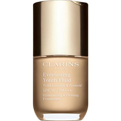 Clarins Everlasting Youth Fluid Foundation podkład rozjaśniający SPF 15 odcień 101 Linen 30 ml