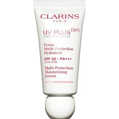 Clarins UV PLUS [5P] Anti-Pollution Rose fluid nawilżający SPF 50 30 ml