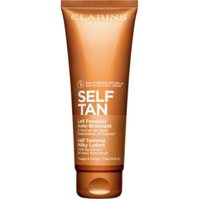 Clarins Self Tan Milky Lotion mleczko samoopalające do ciała i twarzy 125 ml
