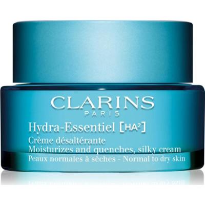 Clarins Hydra-Essentiel [HA²] Silky Cream nawilżająco-ujędrniający krem na dzień z kwasem hialuronowym 50 ml