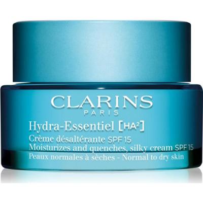 Clarins Hydra-Essentiel [HA²] Silky Cream SPF 15 jedwabisty delikatny krem nawilżający SPF 15 50 ml