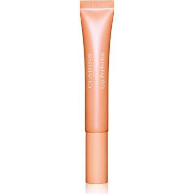 Clarins Lip Perfector Glow błyszczyk z połyskiem do ust i policzków odcień 22 peach glow 12 ml