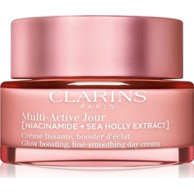 Clarins Multi-Active Day Cream Dry Skin krem wygładzający i rozjaśniający do skóry suchej 50 ml