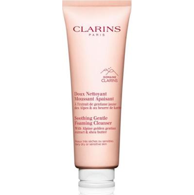 Clarins Cleansing Soothing Gentle Foaming Cleanser delikatna pianka do demakijażu o działaniu uspokajającym 125 ml