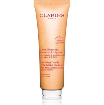 Clarins One Step Gentle Exfoliating Cleanser delikatny żel złuszczający do wszystkich rodzajów skóry 125 ml