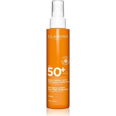 Clarins Sun Care Spray Lotion spray do opalania do ciała i twarzy SPF 50+ 150 ml