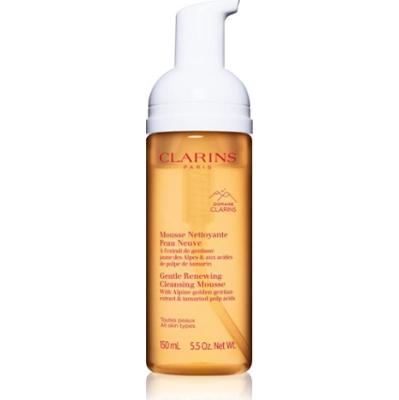 Clarins Cleansing Gentle Renewing Cleansing Mousse delikatna pianka oczyszczająca do wszystkich rodzajów skóry 150 ml