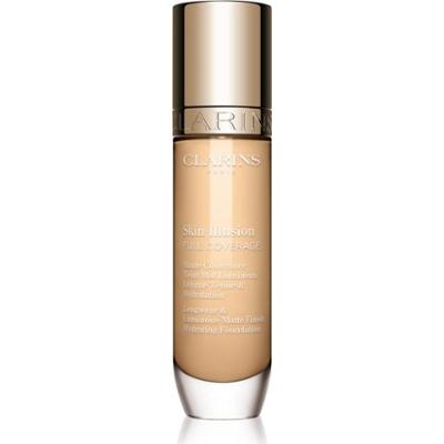 Clarins Skin Illusion Hydrating Foundation podkład mocno kryjący odcień 100.4N 30 ml