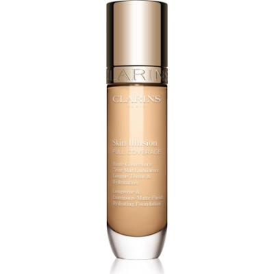 Clarins Skin Illusion Hydrating Foundation podkład mocno kryjący odcień 101W 30 ml