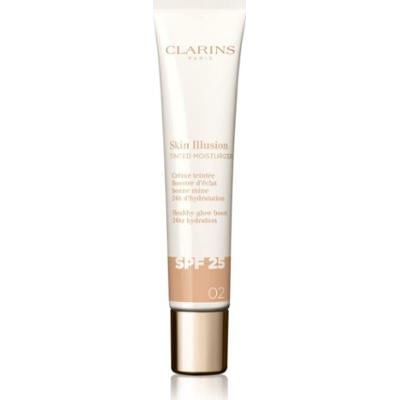 Clarins Skin Illusion Tinted Moisturizer krem tonujący SPF 25 odcień 02.5 40 ml