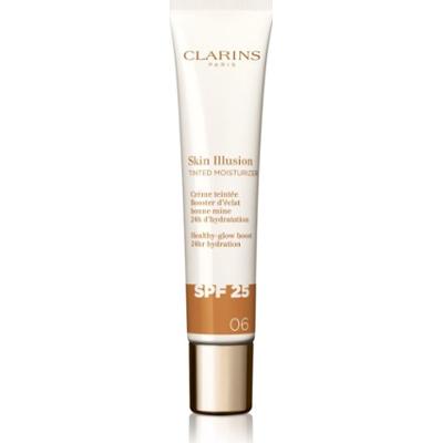 Clarins Skin Illusion Tinted Moisturizer krem tonujący SPF 25 odcień 06 40 ml