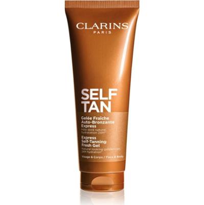 Clarins Self Tan Express Self-Tanning Fresh Gel samoopalający żel o działaniu nawilżającym 125 ml