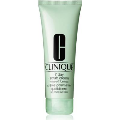 Clinique 7 Day Scrub Cream Rinse-Off Formula peeling oczyszczający do codziennego użytku 100 ml