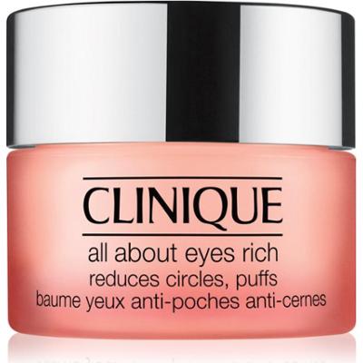 Clinique All About Eyes™ Rich nawilżający krem pod oczy przeciw obrzękom i cieniom 15 ml