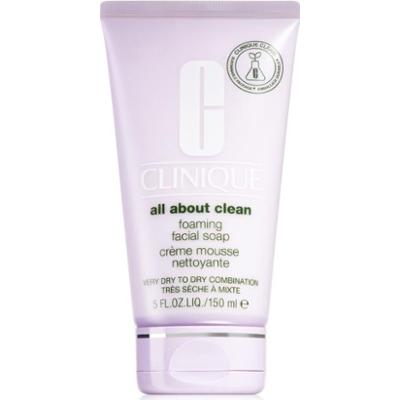 Clinique Foaming Sonic Facial Soap kremowe mydło pieniące do skóry suchej i mieszanej 150 ml