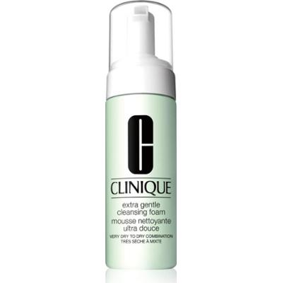 Clinique Extra Gentle Cleansing Foam delikatna pianka oczyszczająca do skóry suchej i bardzo suchej 125 ml