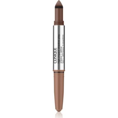 Clinique High Impact™ Shadow Play cienie do powiek w kredce podwójne odcień Double Latte 1.9 g