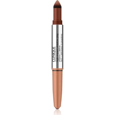 Clinique High Impact™ Shadow Play cienie do powiek w kredce podwójne odcień Flame + Amber 1.9 g