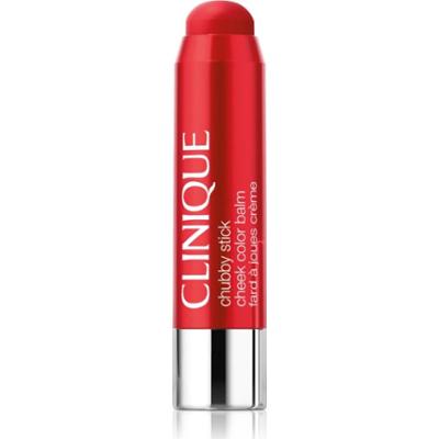 Clinique Chubby Stick™ Cheek Colour Balm róż do policzków w kremie odcień 08 Ramp'd Up Rouge 6 g