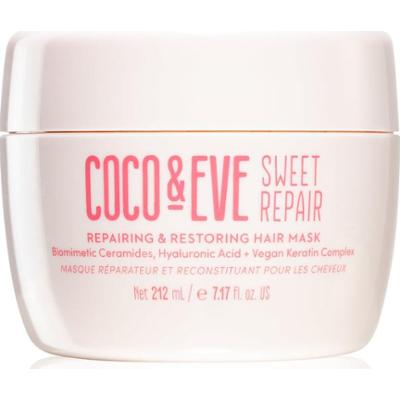 Coco & Eve Sweet Repair Repairing & Restoring Hair Mask intensywna maseczka do wzmocnienia włosów i nadania im większego połysku 212 ml