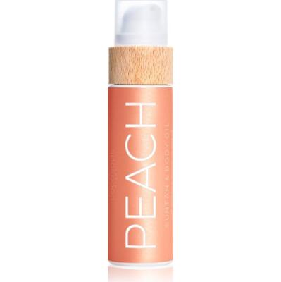 COCOSOLIS PEACH pielęgnacyjny olejek do opalania z zapachem Peach 100 ml