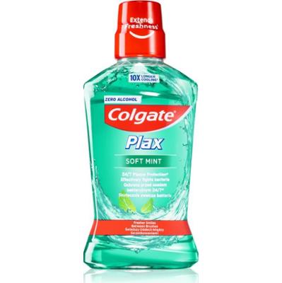Colgate Plax Soft Mint płyn do płukania jamy ustnej redukujący płytkę nazębną 500 ml
