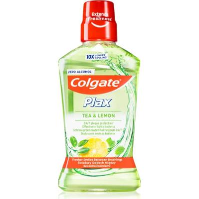 Colgate Plax Tea & Lemon płyn do płukania jamy ustnej redukujący płytkę nazębną 500 ml